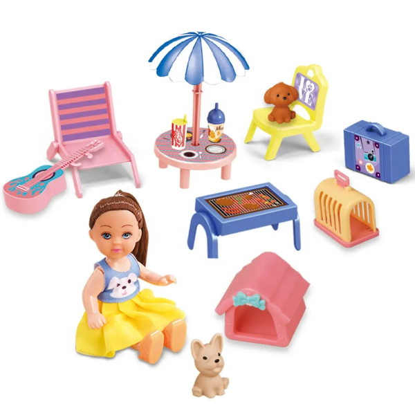 Camper Karavan Macerası - Bebekli ve Evcil Hayvanlı Oyun Seti