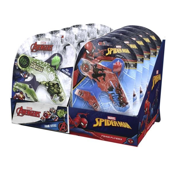 Marvel Köpük Uçaklar Asortili