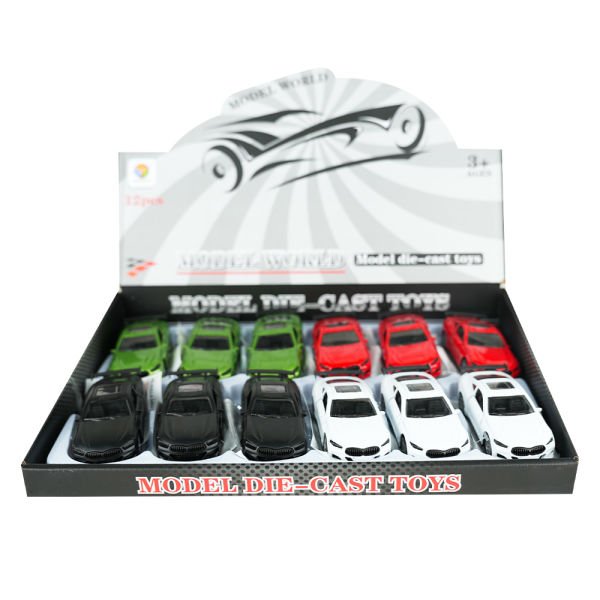 1:32 Die-Cast Sesli ve Işıklı Çek Bırak Yarış Arabası