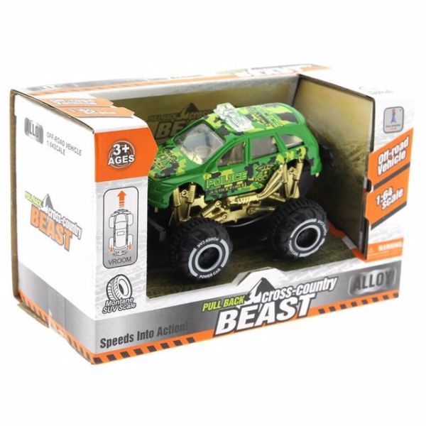 1:64 Mini Arazi Kaşifi (4 Asorti)