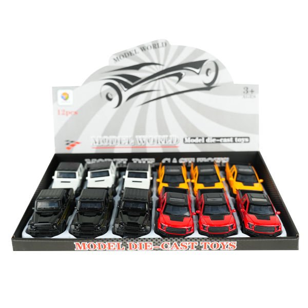 1:32 Die-Cast Sesli ve Işıklı Çek Bırak 4x4 Kamyonet