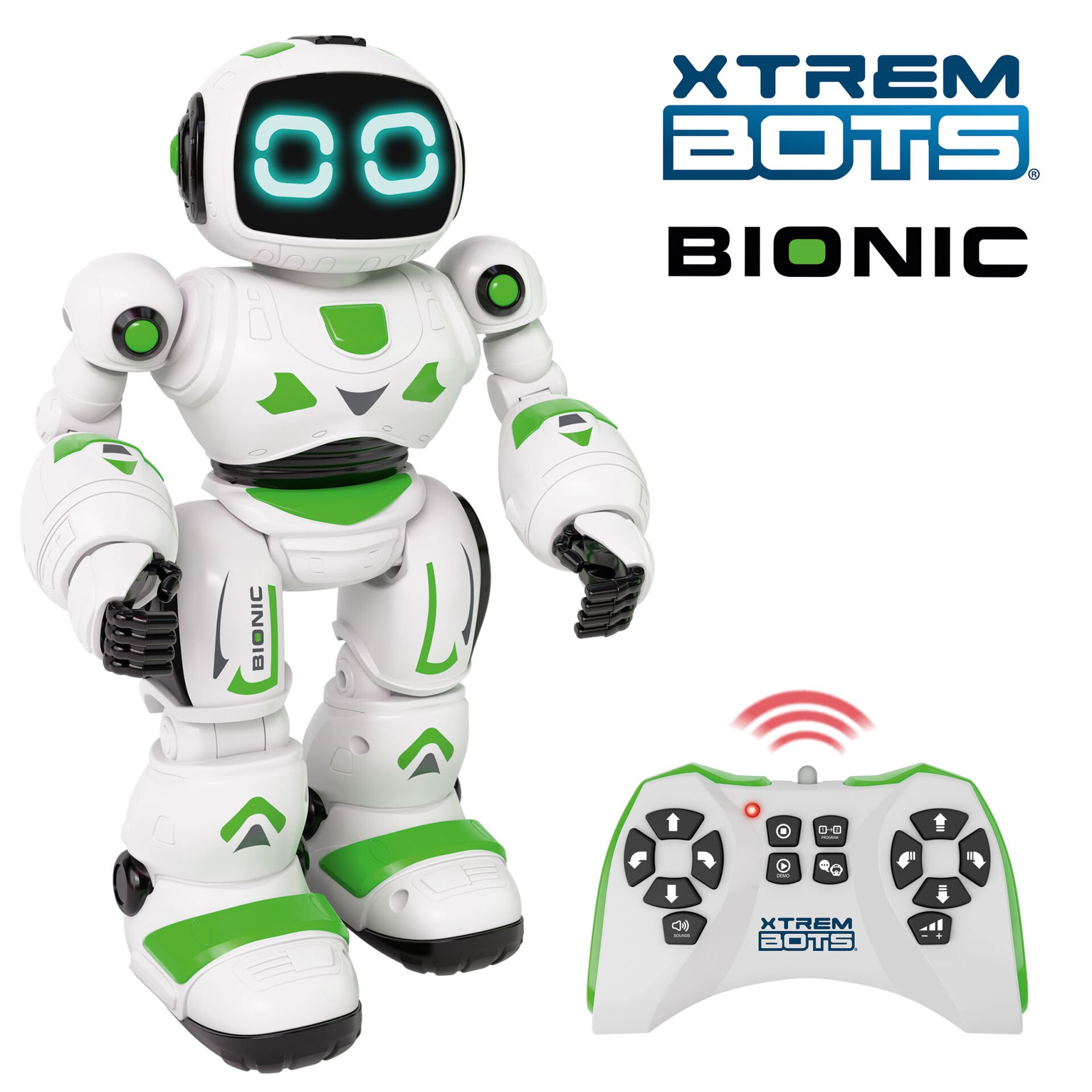 Yürüyebilen Kumandalı Sesli Robot Bionic