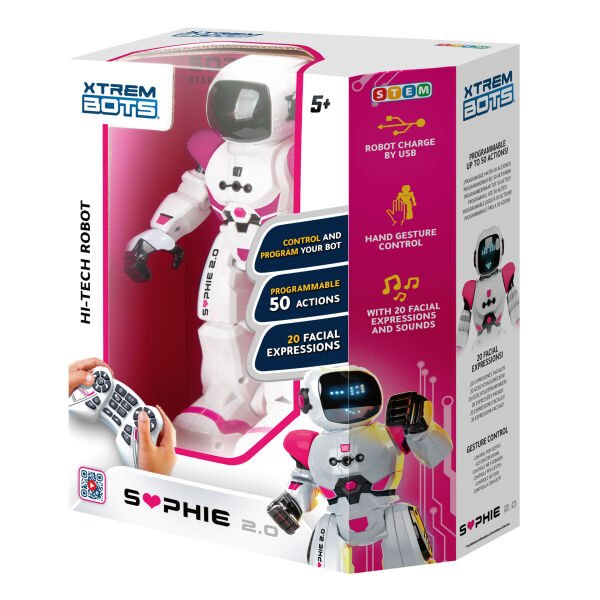 Yürüyebilen Kumandalı Sesli Robot Sophie