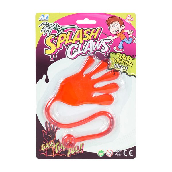 Splash Claws Yapışkan El (4 Asorti)