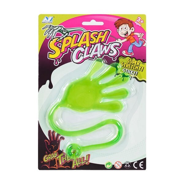 Splash Claws Yapışkan El (4 Asorti)