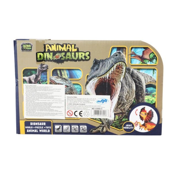 Animal Dinosaurs Serisi Sesli Işıklı Dinozor S5