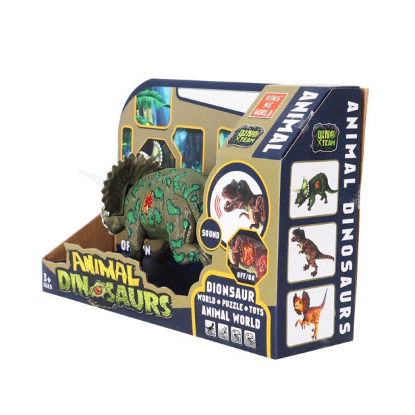 Animal Dinosaurs Serisi Sesli Işıklı Dinozor S5