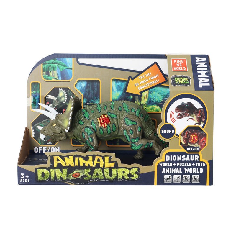 Animal Dinosaurs Serisi Sesli Işıklı Dinozor S5