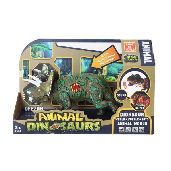 Animal Dinosaurs Serisi Sesli Işıklı Dinozor S5