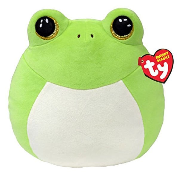 TY Squishy Beanies Yeşil Kurbağa Snapper Squishy Peluş 25 cm.