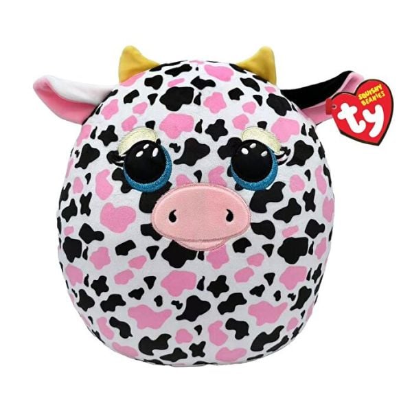 TY Squishy Beanies Benekli İnek Milkshake Peluş 25 cm.
