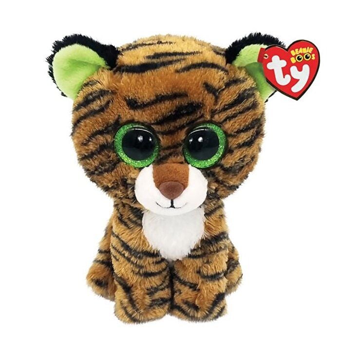 TY Beanie Boos Kahverengi Çizgili Kaplan Tiggy Peluş 15 cm.