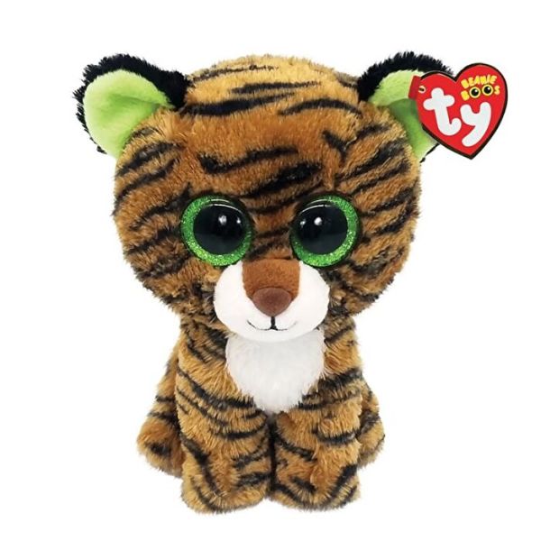 TY Beanie Boos Kahverengi Çizgili Kaplan Tiggy Peluş 15 cm.