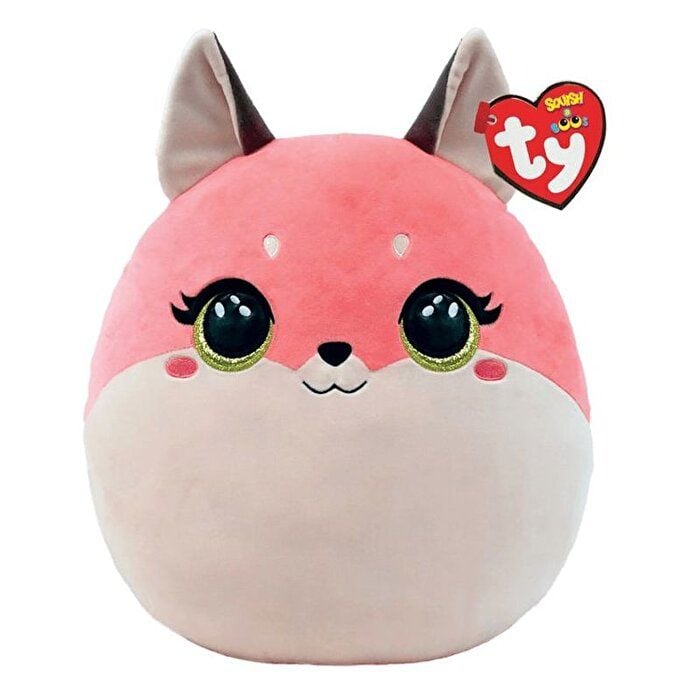 TY Squishy Beanies Pembe Tilki Roxie Peluş 25 cm.