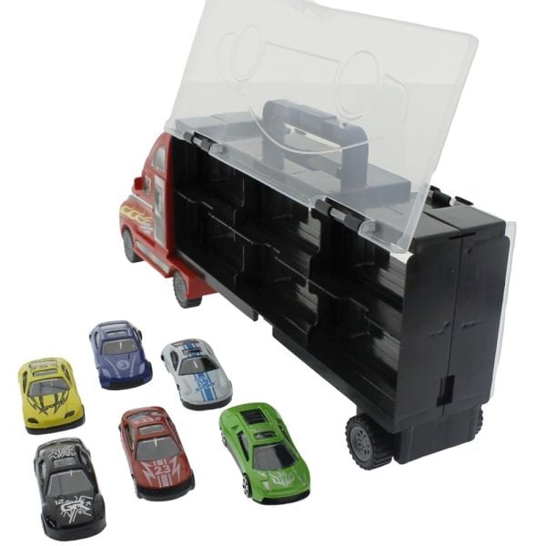 Taşınabilir Die-Cast Metal Araçlı Kamyon