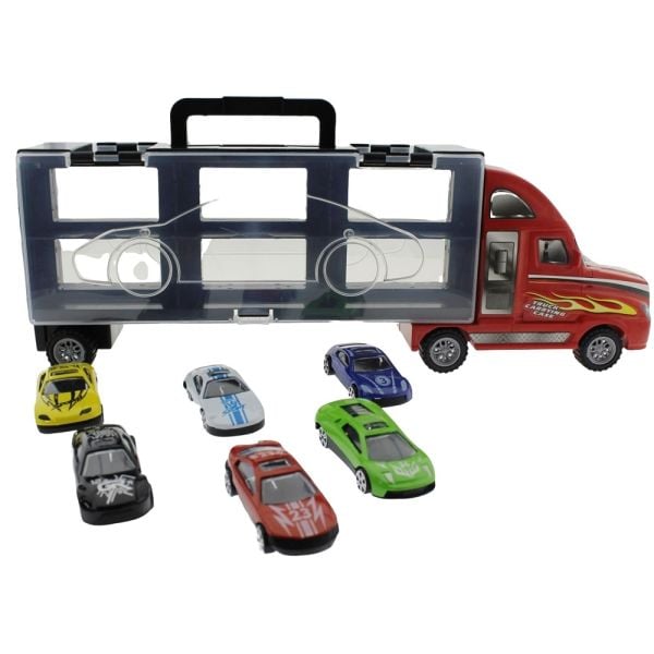 Taşınabilir Die-Cast Metal Araçlı Kamyon