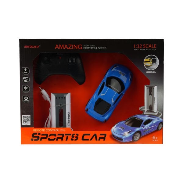 1:24 Uzaktan Kumandalı Sports Car - Yeşil & Mavi