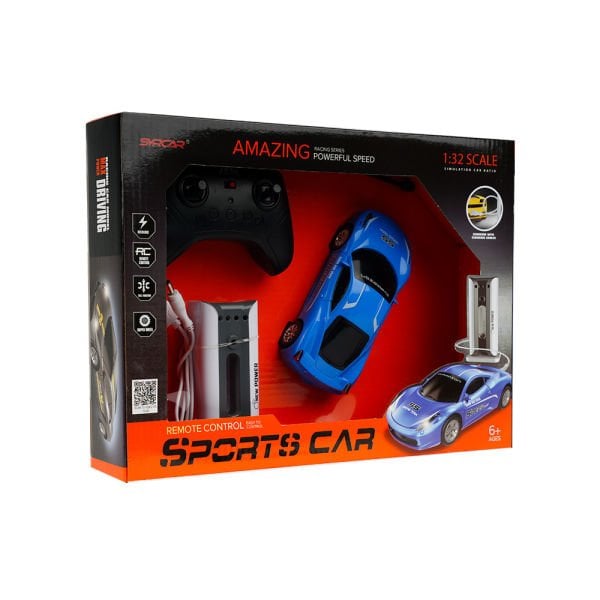 1:24 Uzaktan Kumandalı Sports Car - Yeşil & Mavi