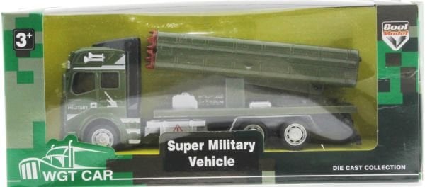 Sürtmeli Die-Cast Metal Gövdeli Füze Platformu