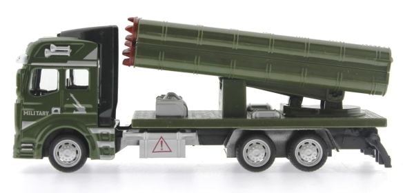 Sürtmeli Die-Cast Metal Gövdeli Füze Platformu