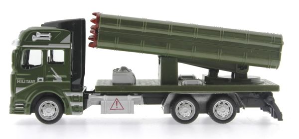 Sürtmeli Die-Cast Metal Gövdeli Füze Platformu