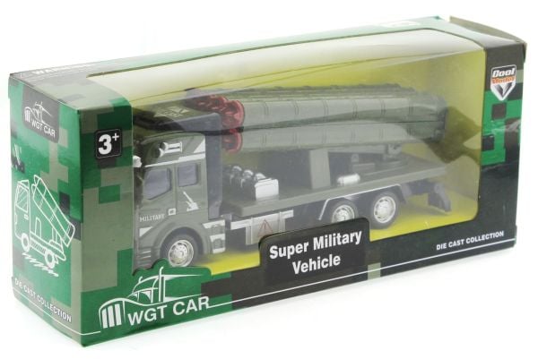Sürtmeli Die-Cast Metal Gövdeli Füze Platformu