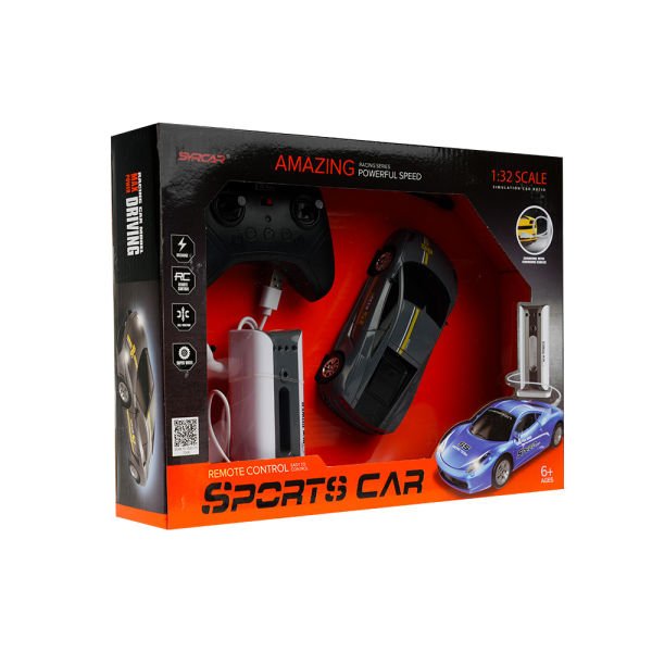 1:24 Uzaktan Kumandalı Sports Car - Siyah & Sarı