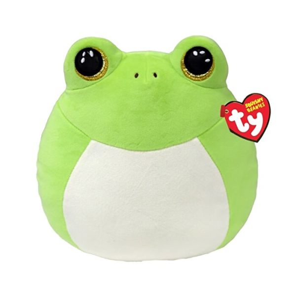 TY Squishy Beanies Yeşil Kurbağa Snapper Squishy Peluş 35 cm.