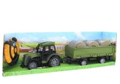 Uzaktan Kumandalı Saman Taşıyan Römork Traktör