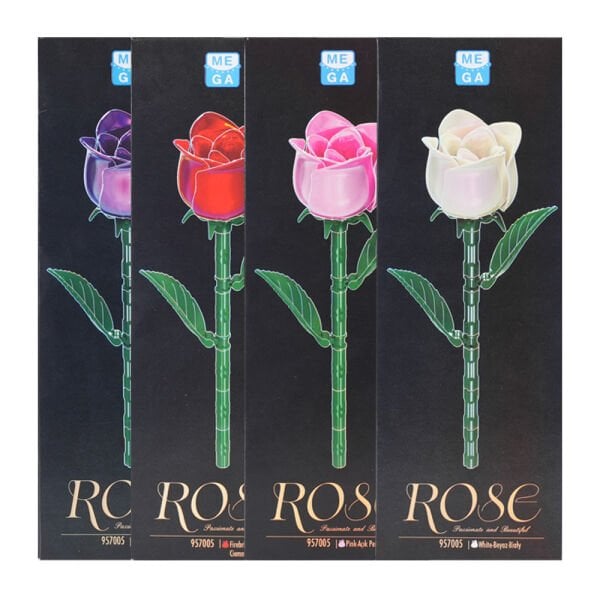 Blok Çiçek Gül (6 Asorti)