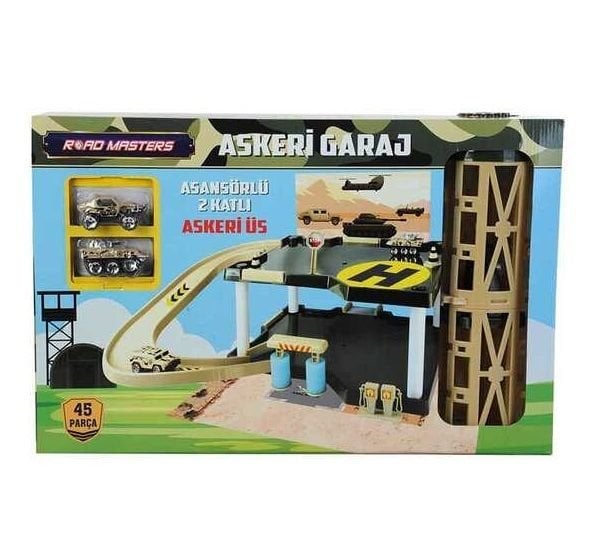 İki Katlı Kule Asansörlü Askeri Garaj