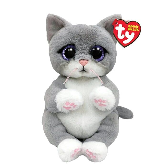 TY Beanie Bellies Gri Kedi Morgan Peluş 33 cm.