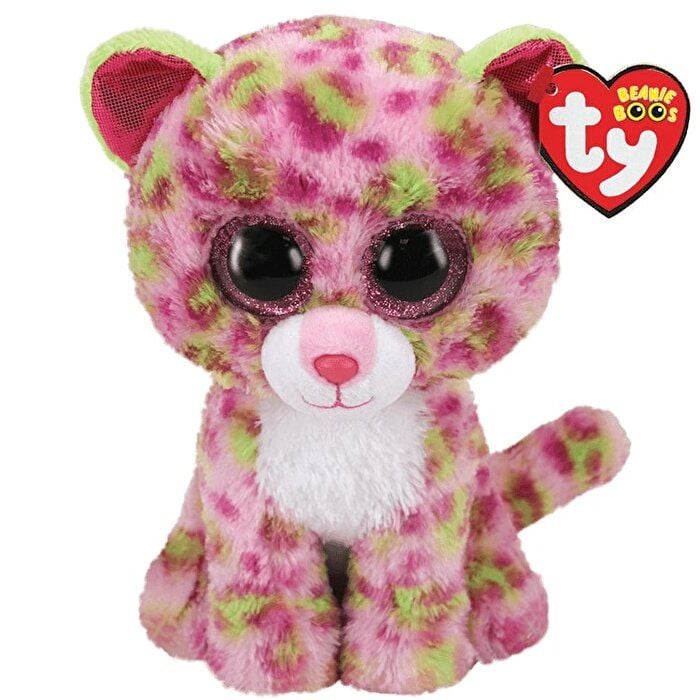 TY Beanie Boos Pembe Leopar Lainey Peluş 15 cm.