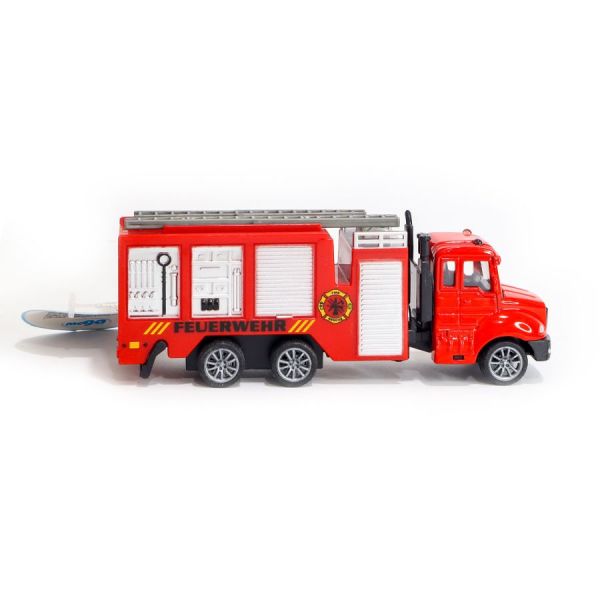 1:64  Die-Cast İtfaiye Asansörlü Kamyon