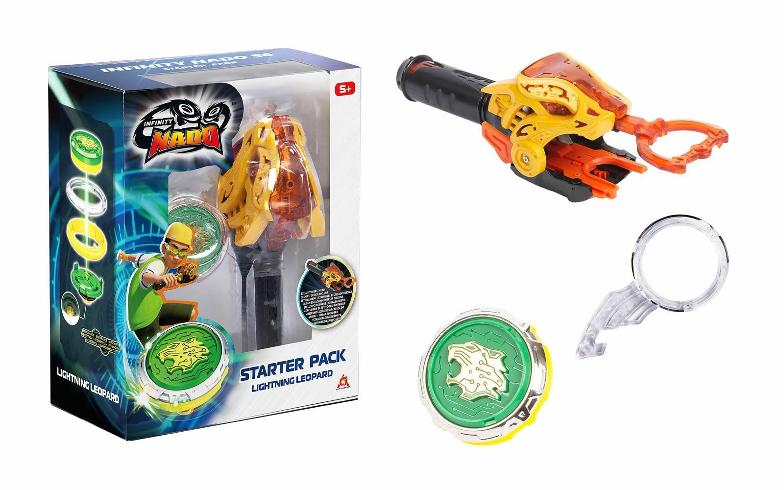 Infinity Nado Başlangıç Paketi - Lightning Leopard (Yıldırım Leoparı)