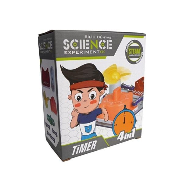 4ü 1 Arada Zamanlayıcı Bilimsel Deney