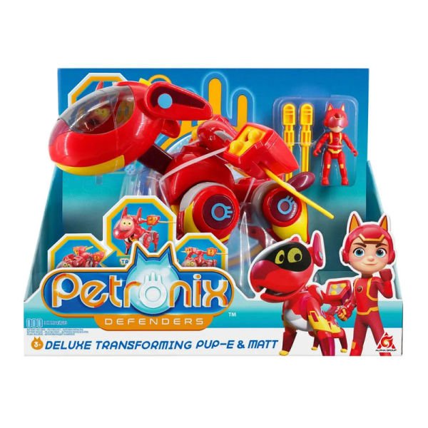 Deluxe Transforming Pup-E ve Matt