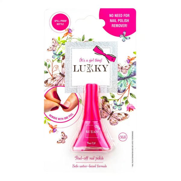 Soyulabilir Oje - Parlak Pembe