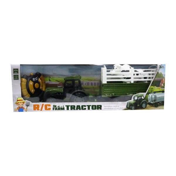 Uzaktan Kumandalı At Taşıyan Römorklu Traktör