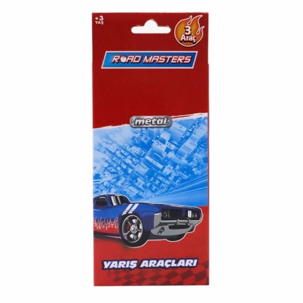 Üçlü Yarış Araçları (2 Asorti)