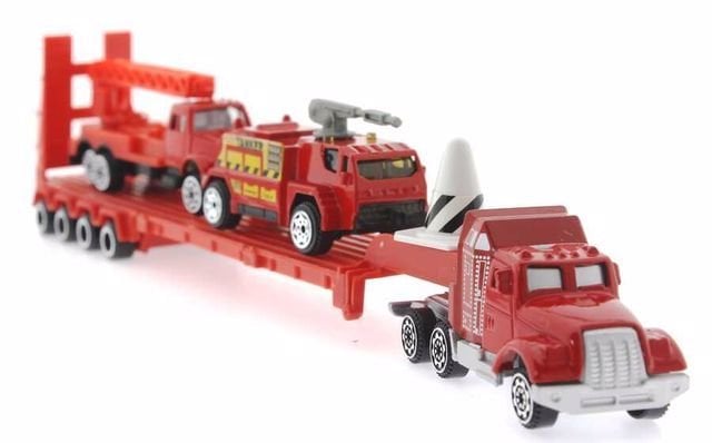 Metal Tırlı ve Söndürücülü İtfaiye Seti