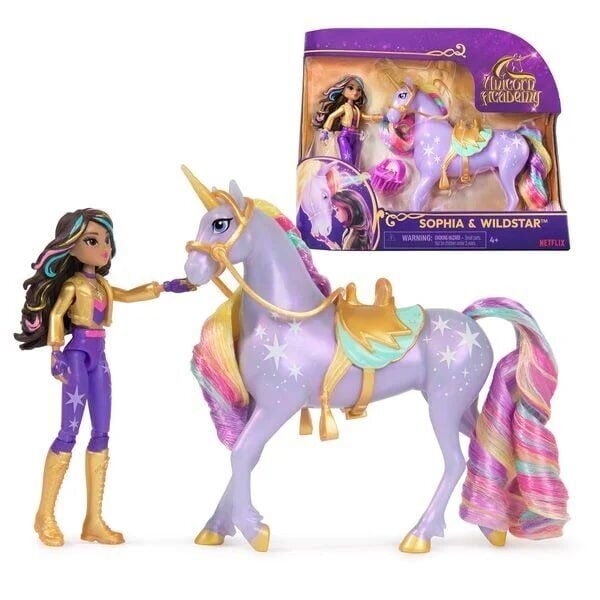 Unicorn Academy Sophia ve Wildstar Figür Seti