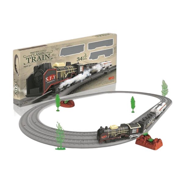 34 Parça Pilli Klasik Tren