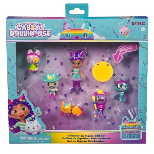 Gabby's Dollhouse Deluxe Figür Seti