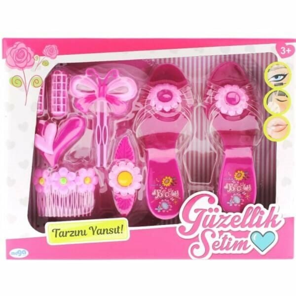 8 Parça Terlikli Güzellik Seti