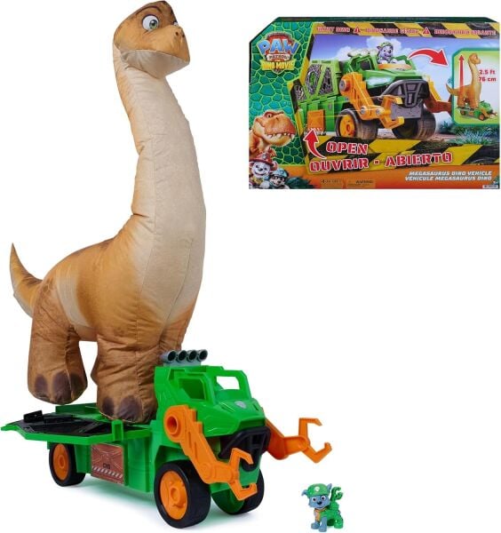 Paw Patrol Sesli The Dino Movie Megasaurus Dino Aracı Oyun Seti