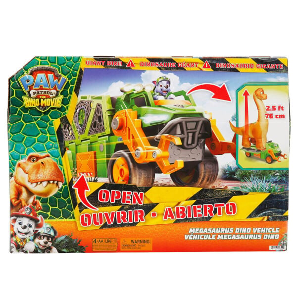 Paw Patrol Sesli The Dino Movie Megasaurus Dino Aracı Oyun Seti