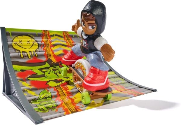 Tech Deck Shred N’ Blast Rampalı Parmak Kaykay Seti