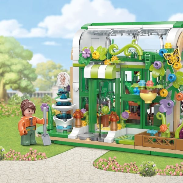 Blok Çiçek Bahçe Tasarımı 463 Parça