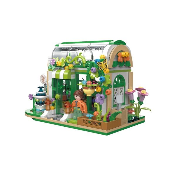 Blok Çiçek Bahçe Tasarımı 463 Parça